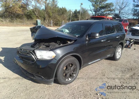2013 Dodge Durango Crew z USA, uszkodzony, nr VIN 1C4SDHDT1DC606427